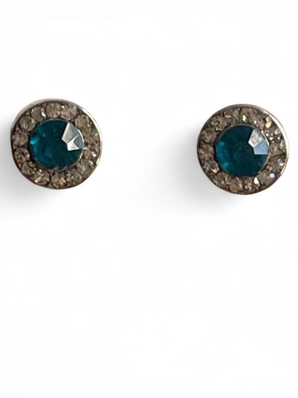 NWT WA Studios Australian Silver and Teal Stud Earrings